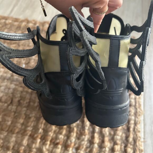 Adidas Jeremy Scott Wings High Top Black Men’s 9.5 JS Rare B26273 main image 5